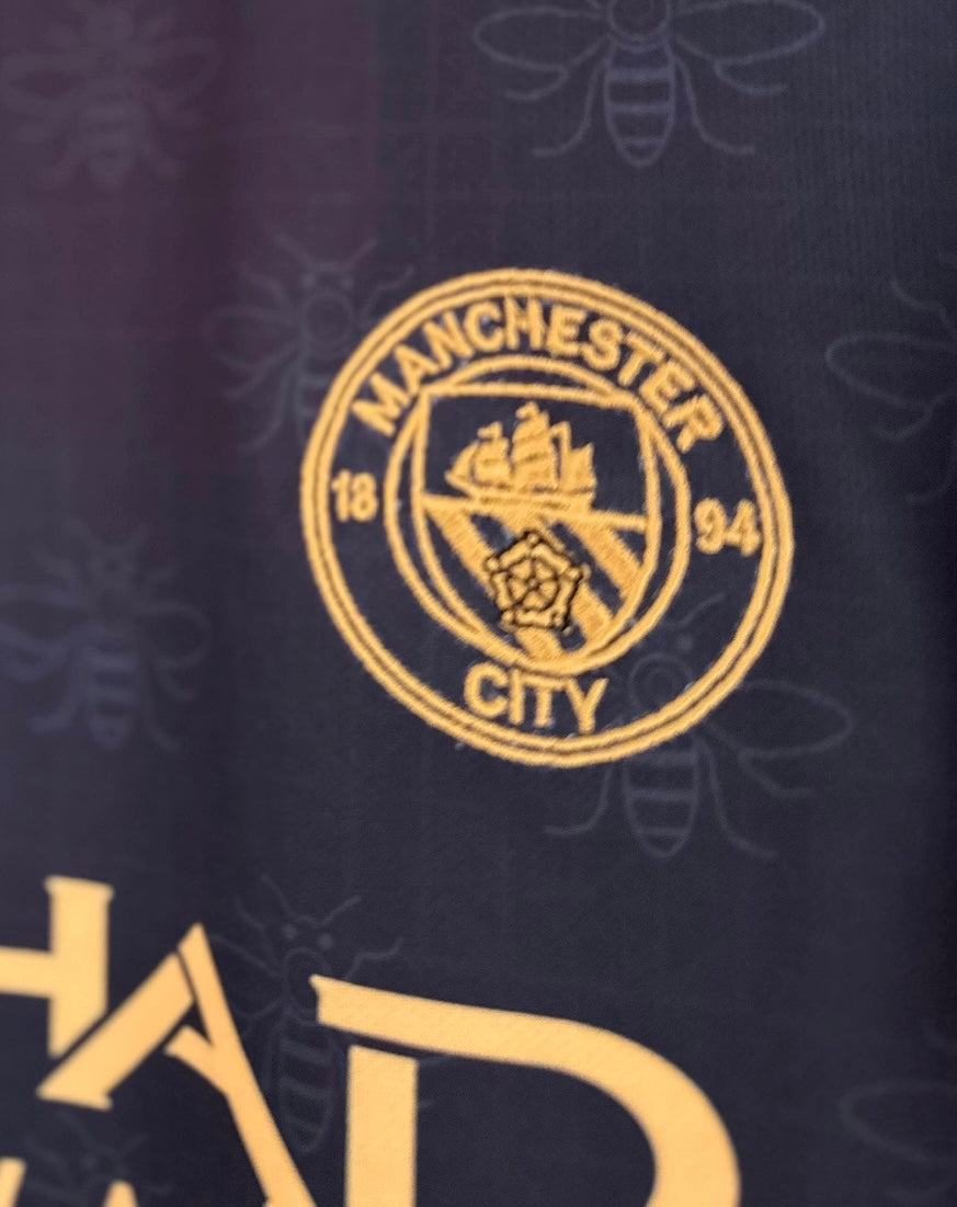 Haaland Manchester City 2026/27 Away kit Half Sleeve embroidery jersey - P2607| Jersey Kada