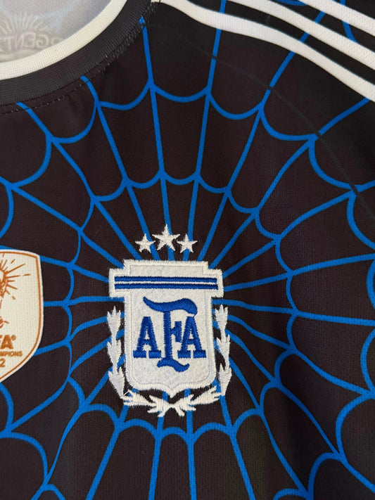 Messi Argentina 2026 SpiderMan Edition Half Sleeve Embroidery - P2378 | Jersey Kada