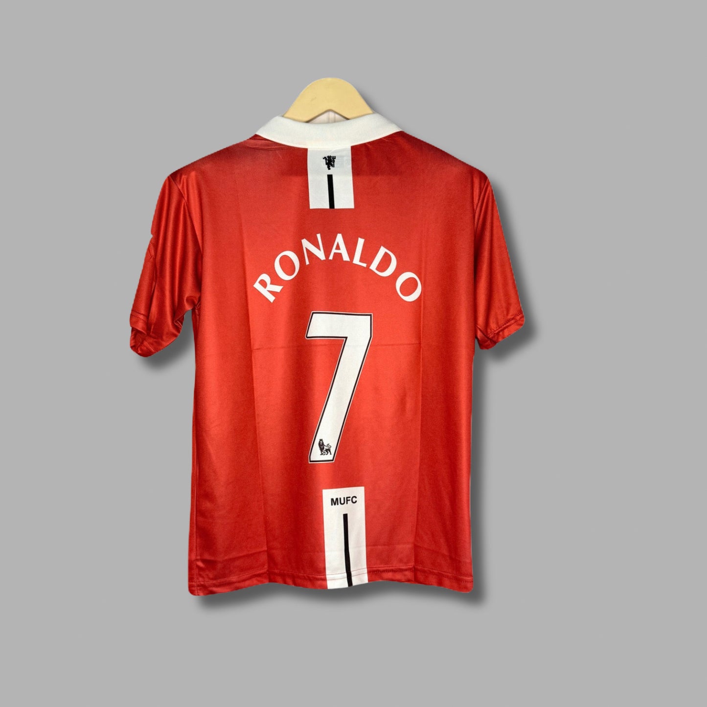 Manchester United 2006-07 Home Kit Ronaldo Five Sleeve - P1204 Jersey Kada