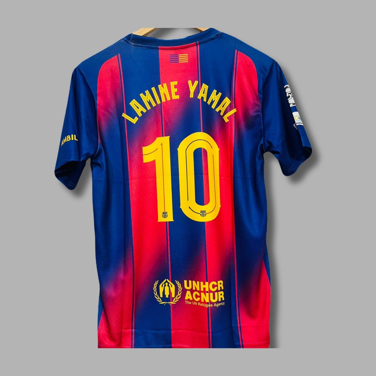 Barcelona 2025/26 home jersey lamine yamal P340 - Jersey Kada