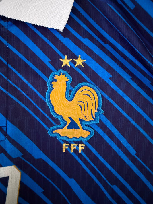 Mbappe France 2026 Worldcup Half Sleeve Collar Embroidery - P2379 | Jersey Kada