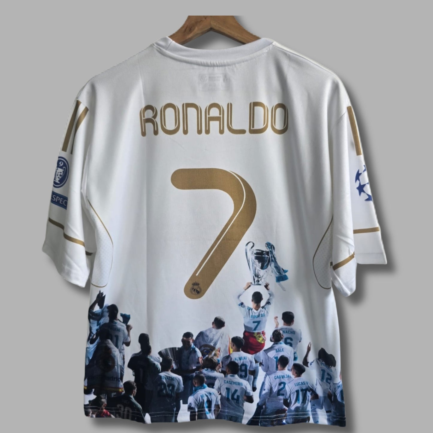 Real madrid 2011-12 Home kit Ronaldo Five sleeve - P478 - Jersey Kada