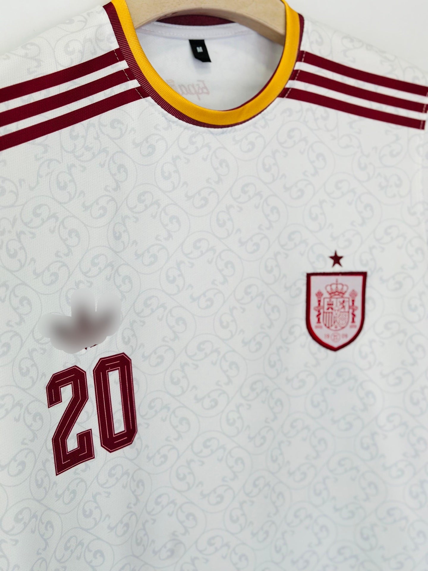Pedri Spain 2026 World Cup Home Half Sleeve Jersey -