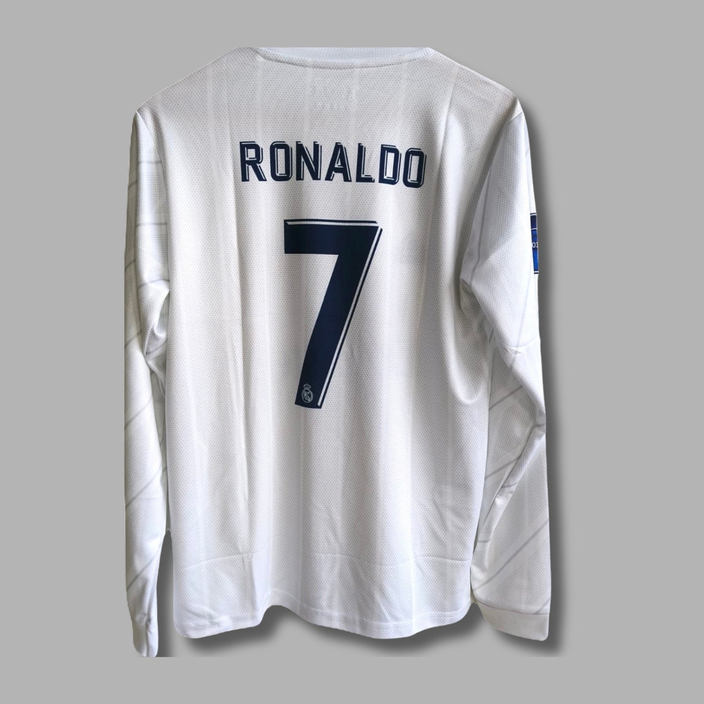Realmadrid 2018 UCL FINAL EDITION Ronaldo full sleeve Embroidery P406 - Jersey Kada