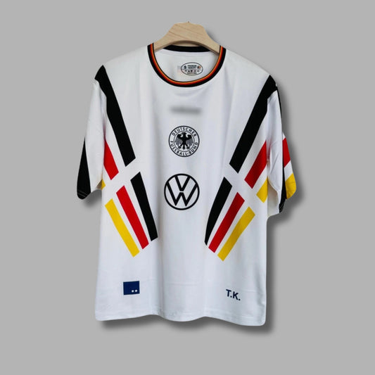 Germany 1996 HOME jersey Five sleeve Beckenbauer - P162 - Jersey Kada