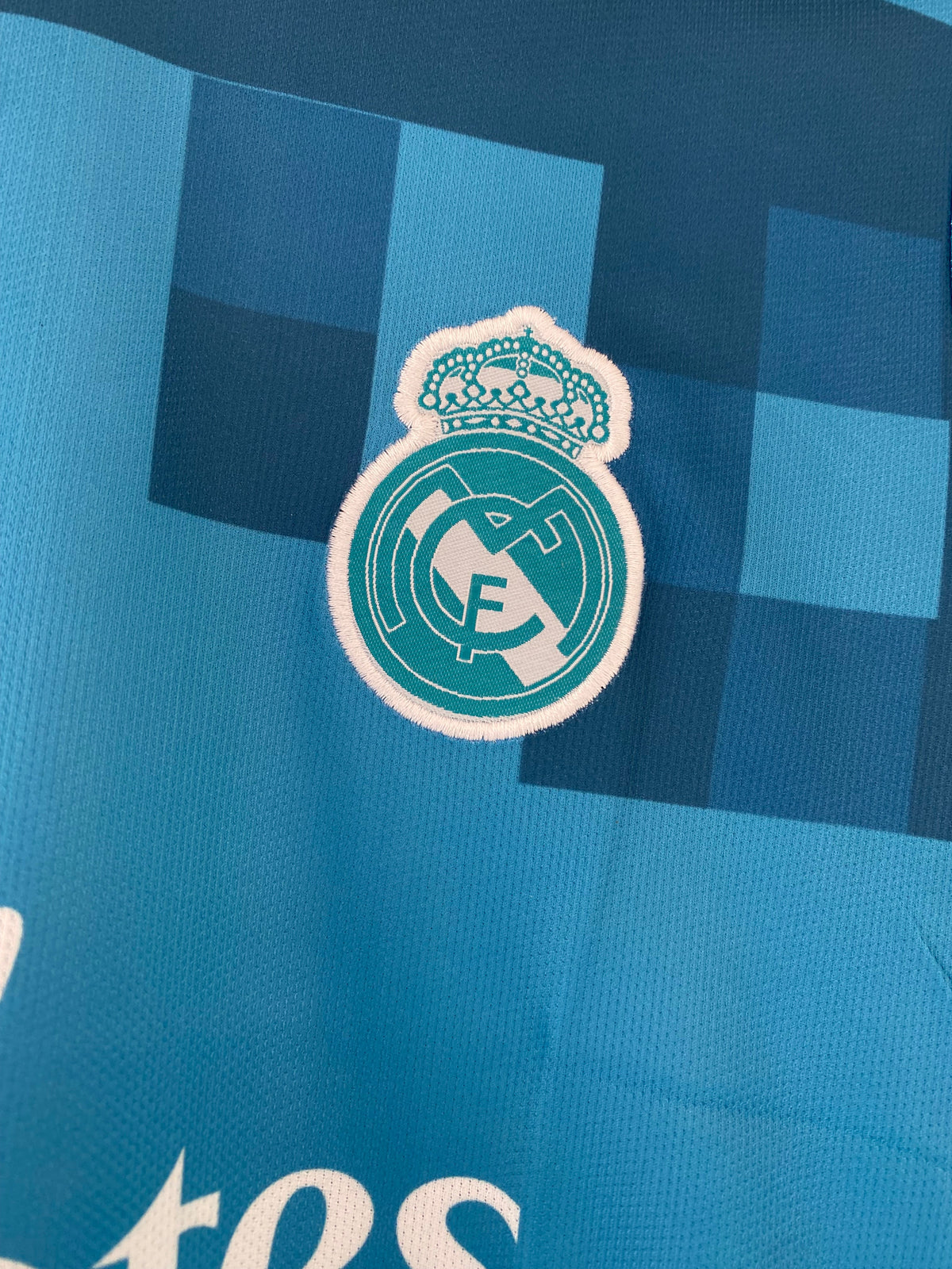 Ronaldo Real Madrid 2017-18 Away Half Sleeve Embroidery Jersey - P2709 | Jersey Kada