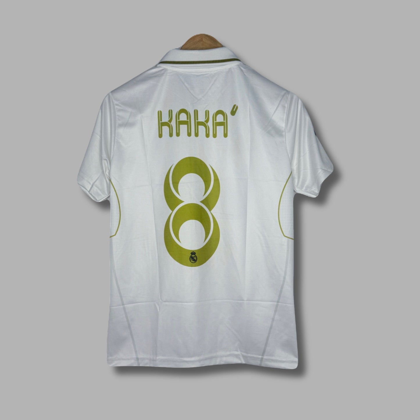 Real Madrid 2011-12 Home Kit Kaka Half Sleeve collar embroidery - P906 - Jersey Kada
