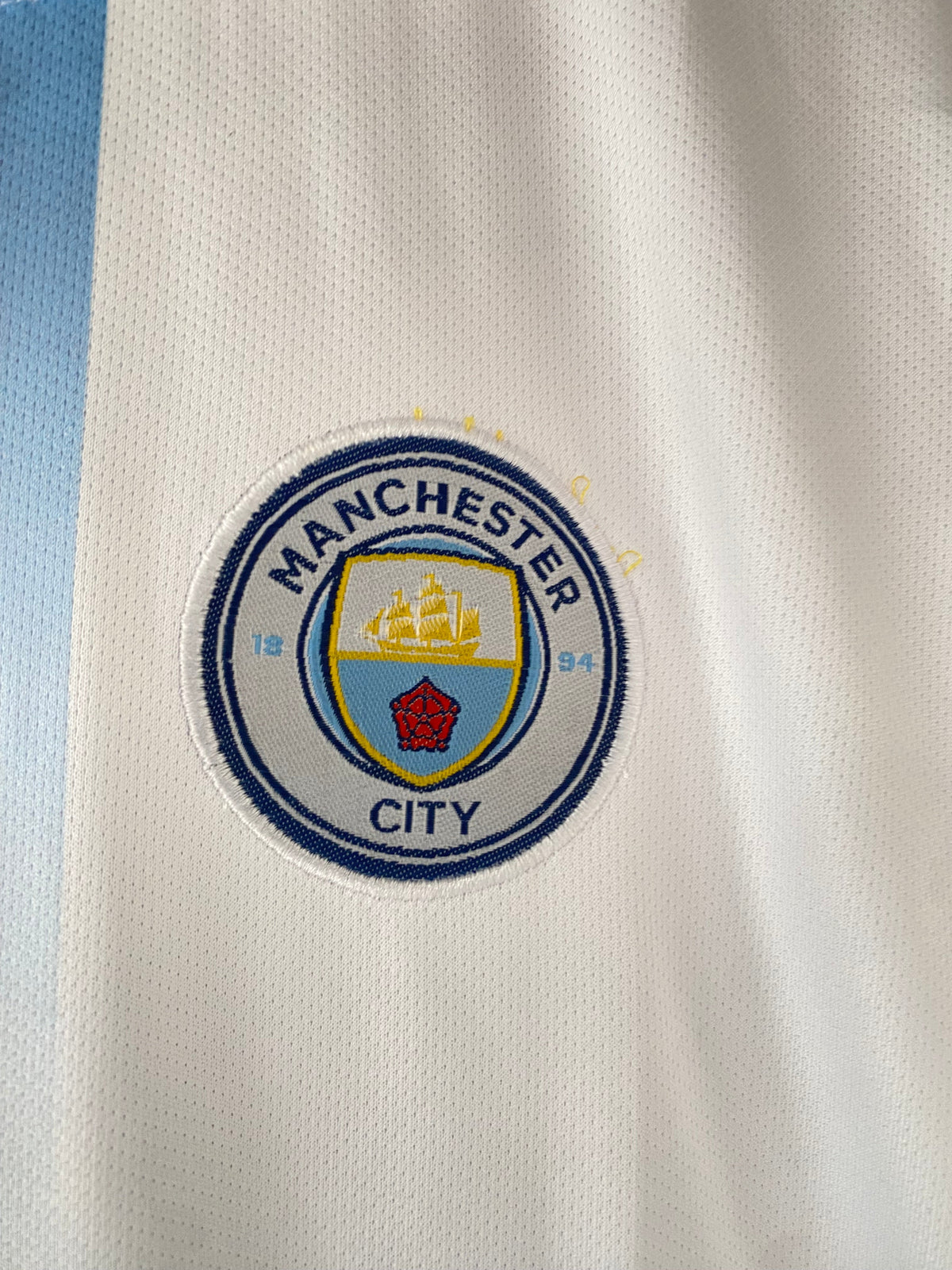 Haaland Manchester City Home Embroidery Half Sleeve jersey | Jersey Kada