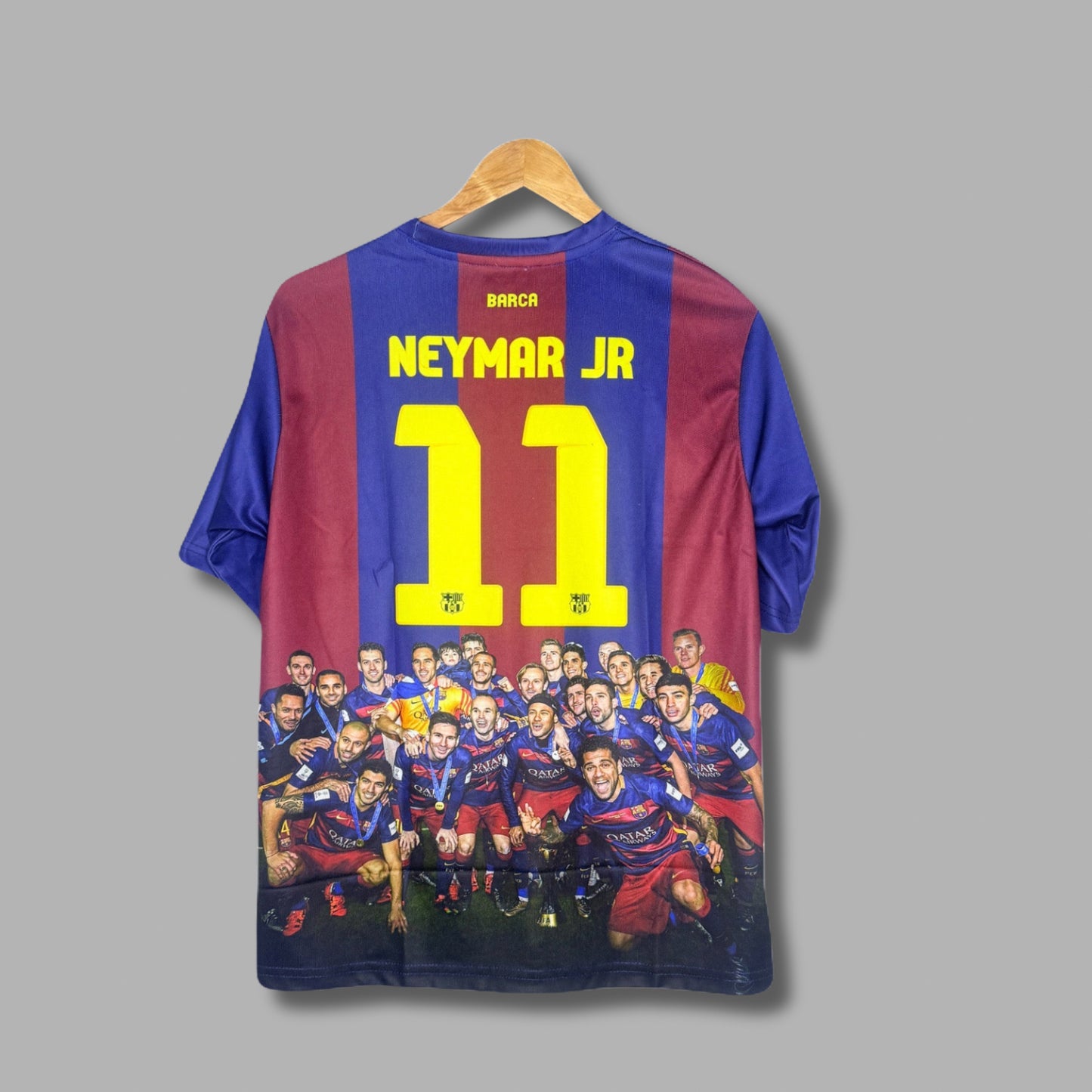 Fc Barcelona Neymar Special Edition Kit Five Sleeve - P995 Jersey Kada