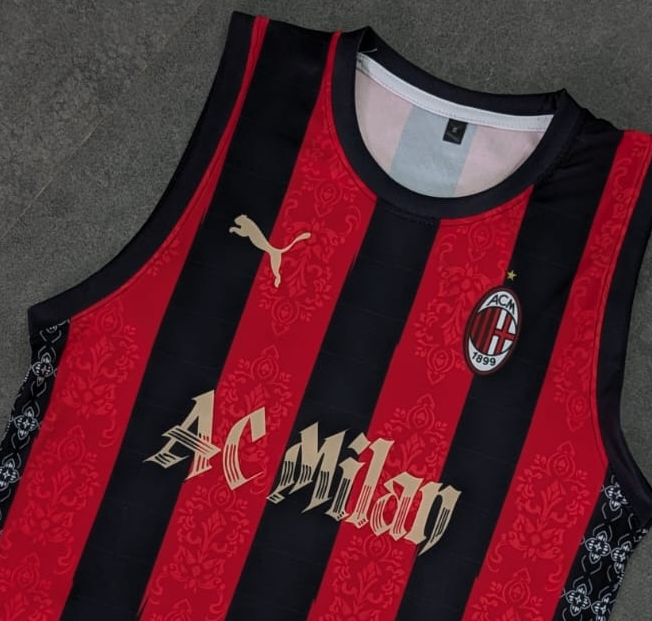 Ac Milan Home Kaka Sleeveless BIBS Sublimation | Jersey Kada