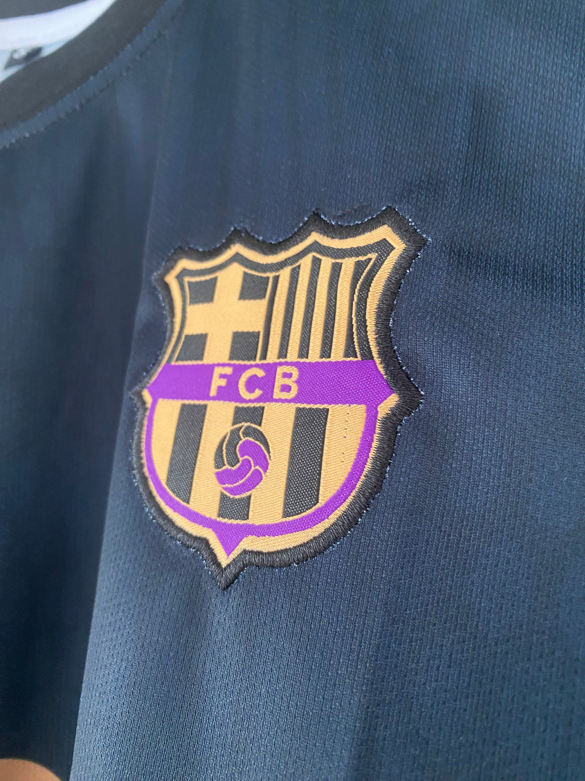 Pedri Barcelona 2026-27 Away kit embroidery half sleeve - P2552 | Jersey Kada