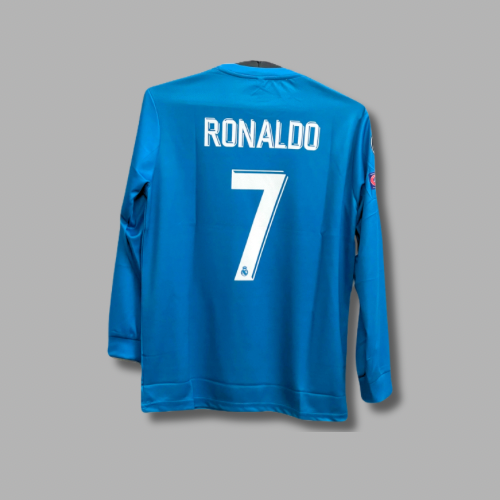 Realmadrid 2017 away full sleeve ronaldo P41 - Jersey Kada