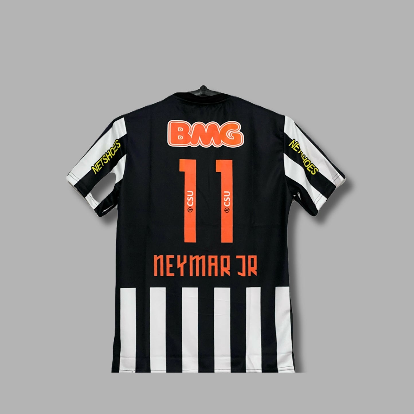 Santos neymar black and white 2012 half sleeeve P254 - Jersey Kada