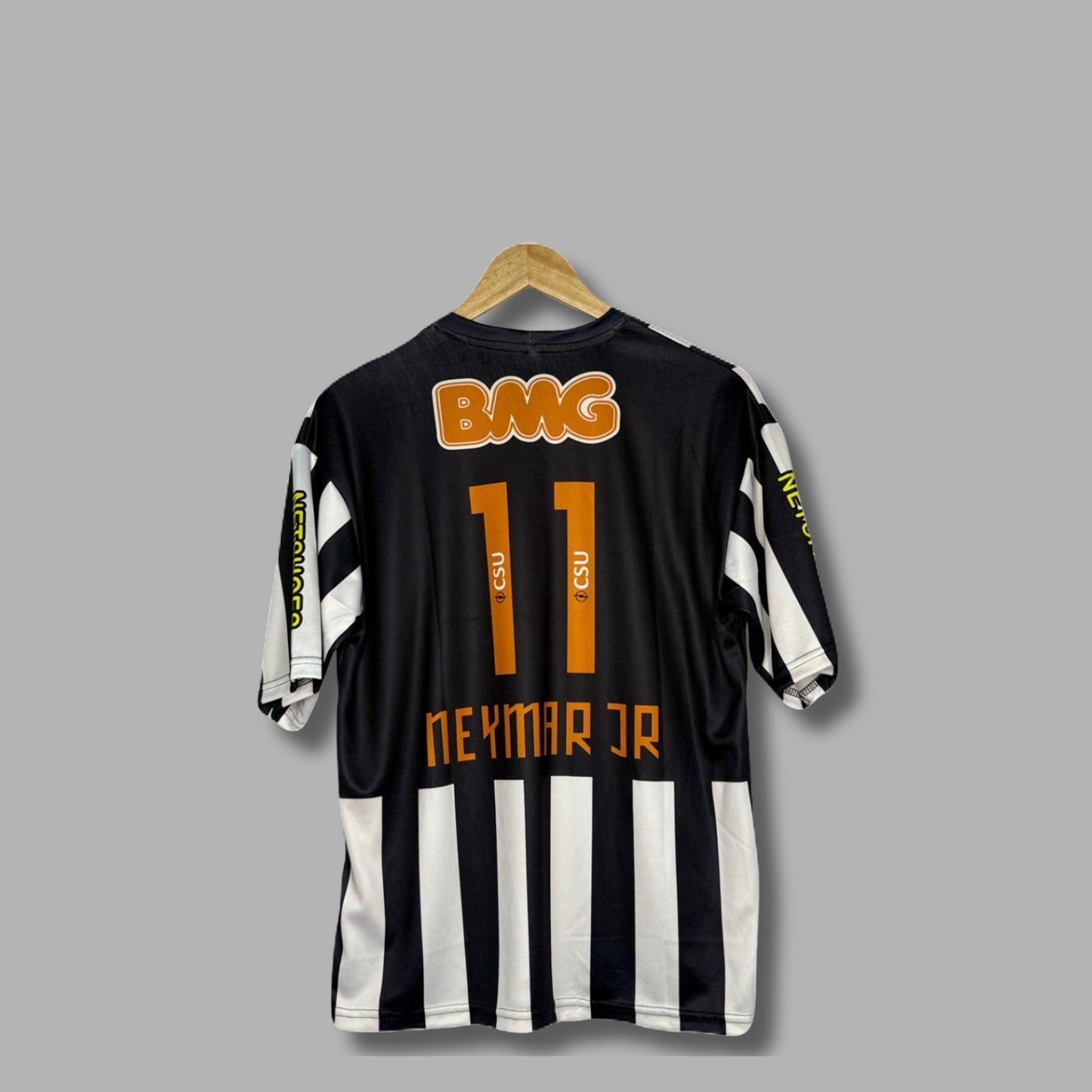 Santos Home Kit Neymar Jr Five Sleeve Sublimation | P1028 Jersey Kada