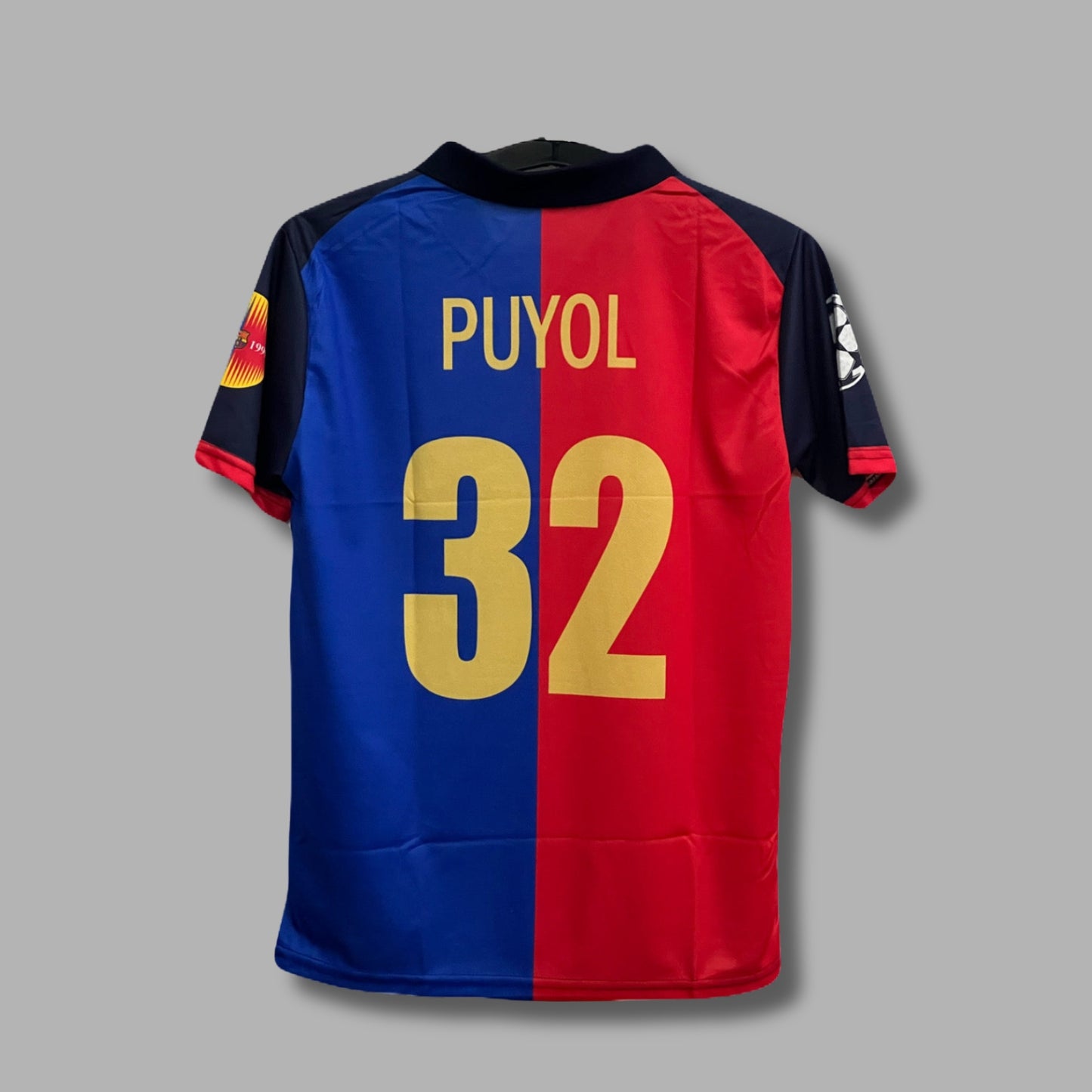 Barca 1999 vintage jersey half sleeve puyol - P245 - Jersey Kada