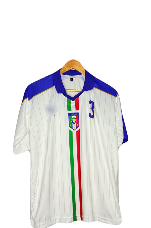 Italy 2016 Away Kit Maldini Five Sleeve collar Sublimation p1094- Jersey Kada