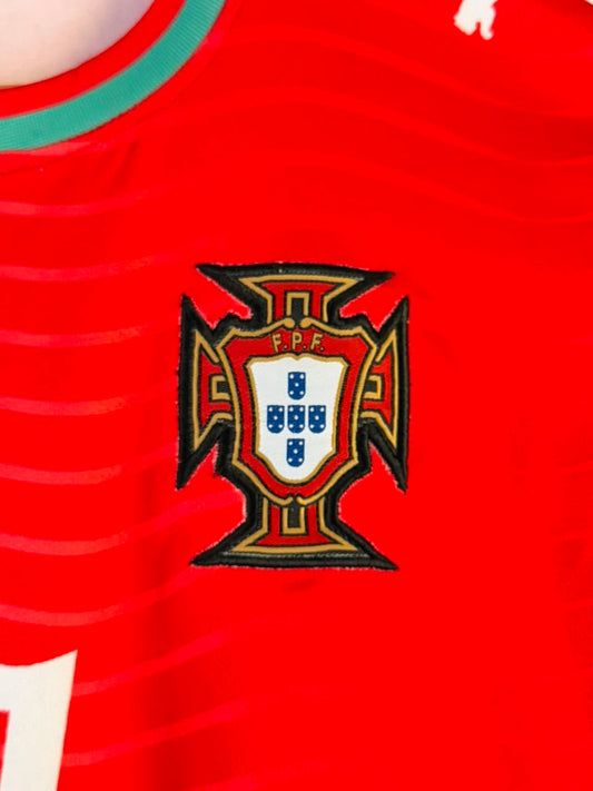 Ronaldo Portugal 2026 World Cup Home Half Sleeve Embroidery - P2377 | Jersey Kada