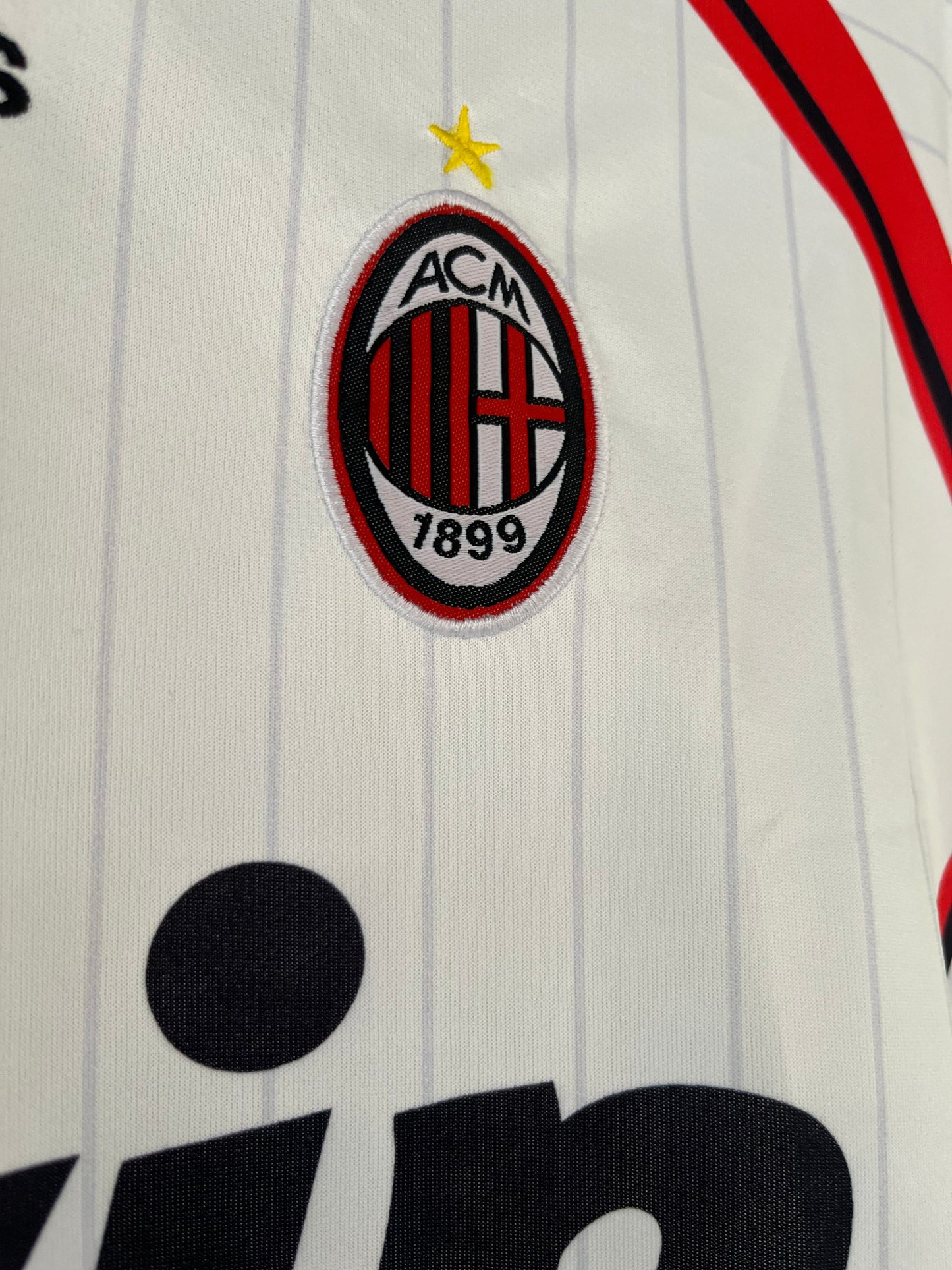Ac Milan 2006-07 Maldini Away Half Sleeve Embroidery | Jersey Kada