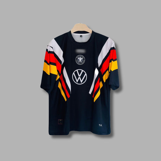 Germany 1996 Away jersey Five sleeve Beckenbauer P2 - Jersey Kada