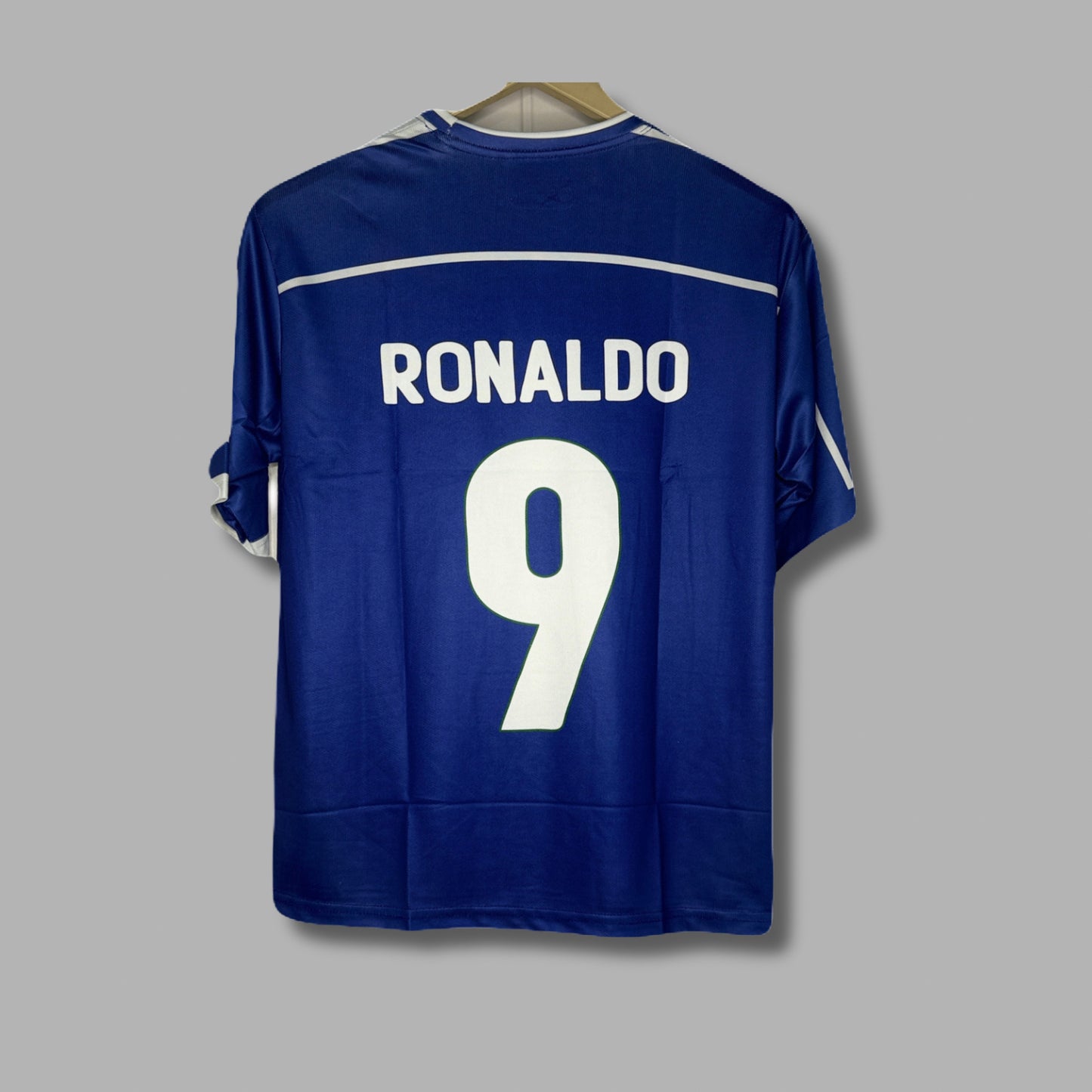 Brazil 2002 Worldcup Away Kit Ronaldo Five Sleeve P1226- Jersey Kada