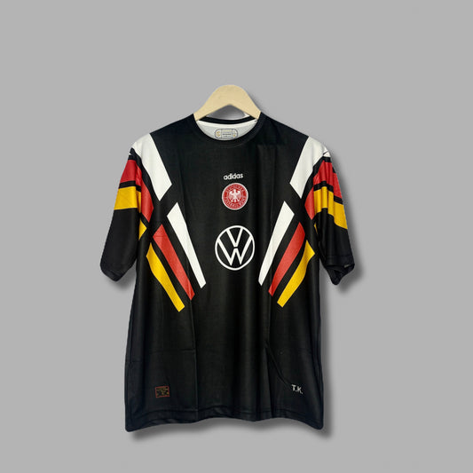 Germany 1996 Away Kit Beckenbuer Five Sleeve P1227- Jersey Kada