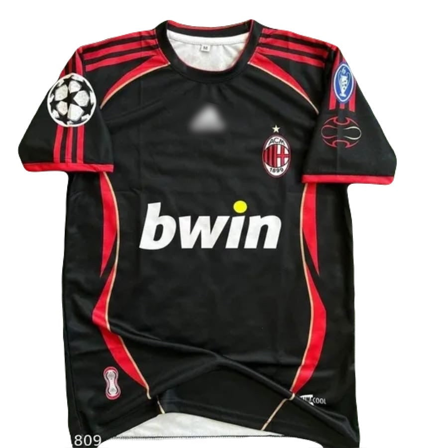 Ac Milan 2007 third kit Maldini Half Sleeve Sublimation - P13 | Jersey Kada