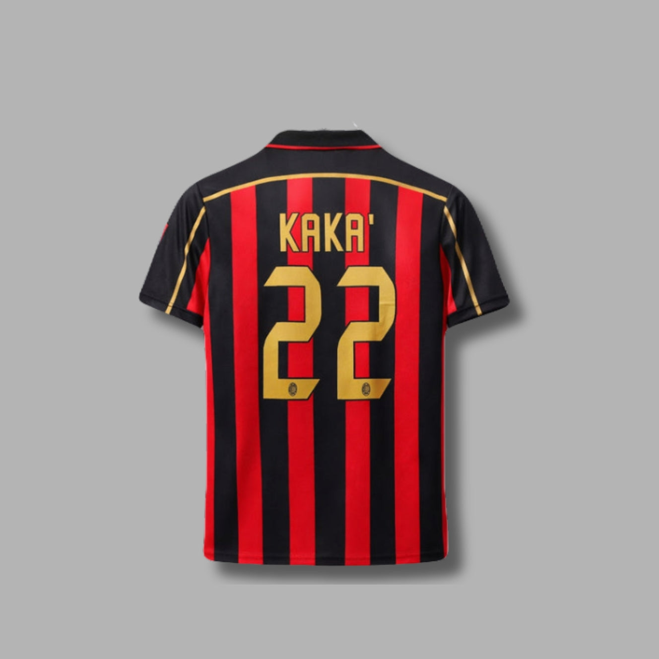 Ac milan Kaka 2006-2007 home kit Half Sleeve Collar Embroidery P1364 | Jersey Kada