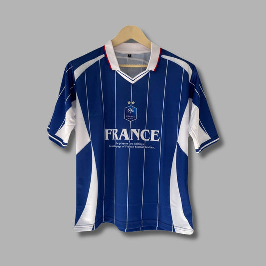 France 1998 Fantasy Edition jersey Zidane Five Sleeve Collar Sublimation | Jersey Kada