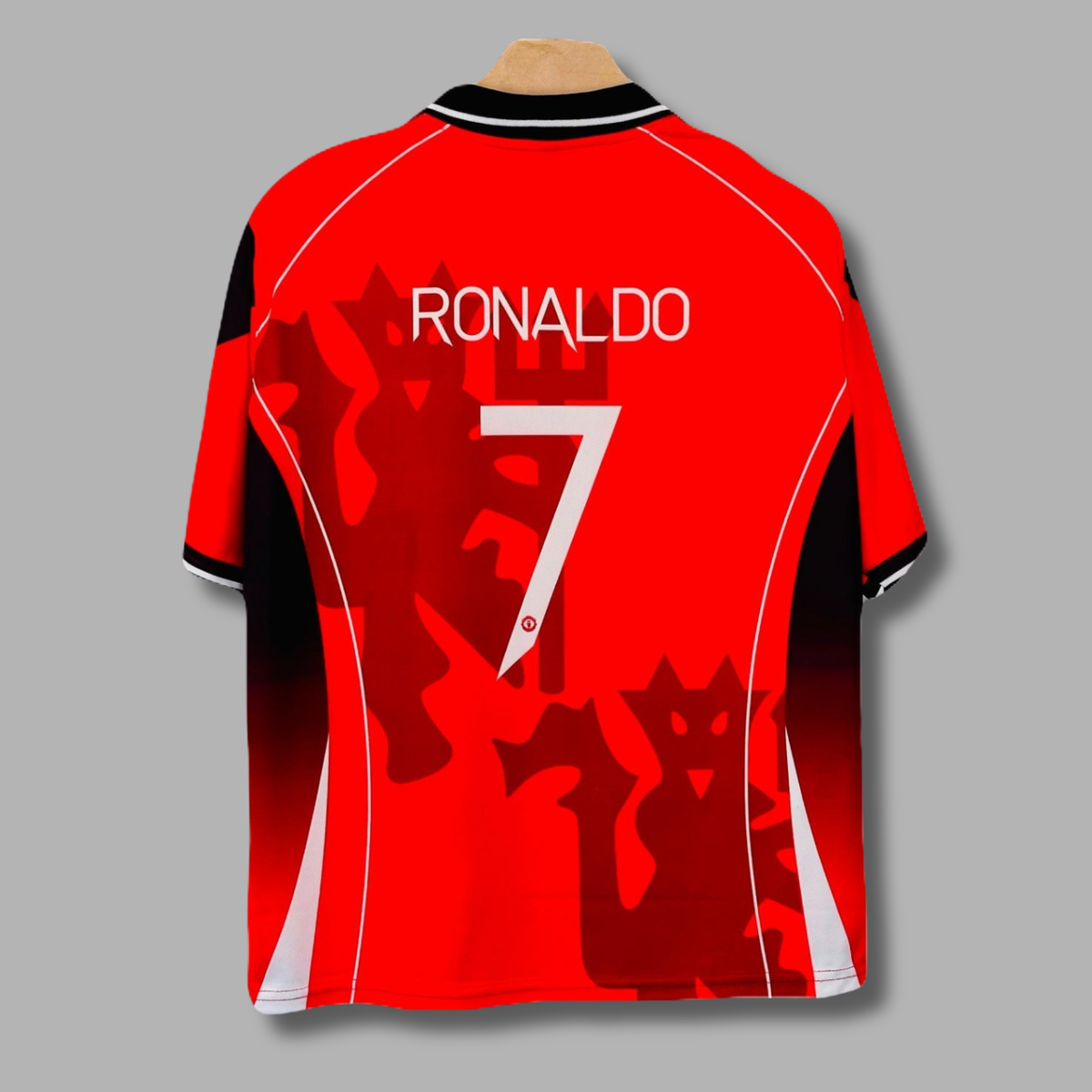 Ronaldo Manchester united Home Five Sleeve collar Sublimation Jersey - P2644 | Jersey Kada