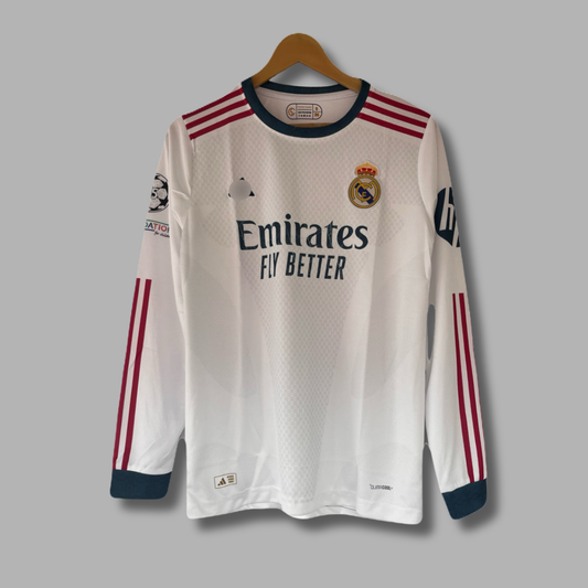 Real Madrid 2026/27 Home Plain Back Full Sleeve Embroidery -P2291 | Jersey Kada