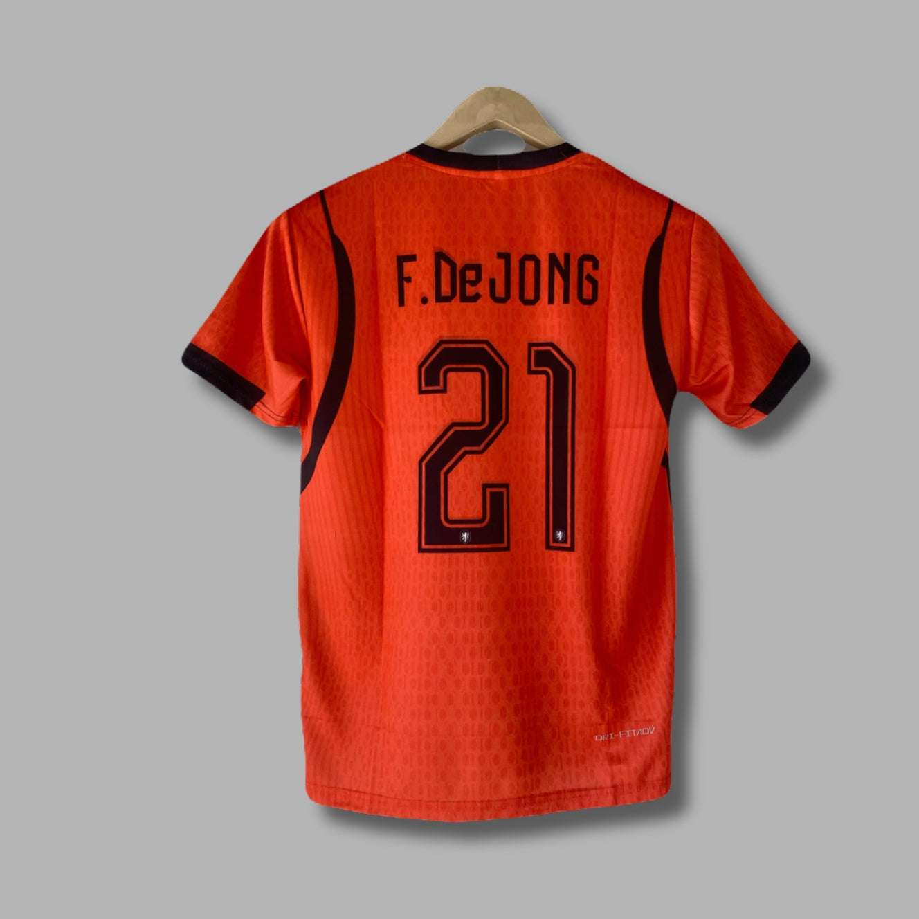 Netherlands WorldCup 2026 F.De Jong Half Sleeve Sublimation | Jersey Kada