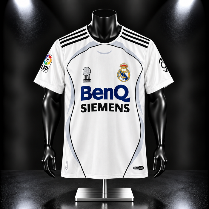 Real madrid 2006/07 Beckham Half Sleeve Sublimation -P402 | Jersey Kada
