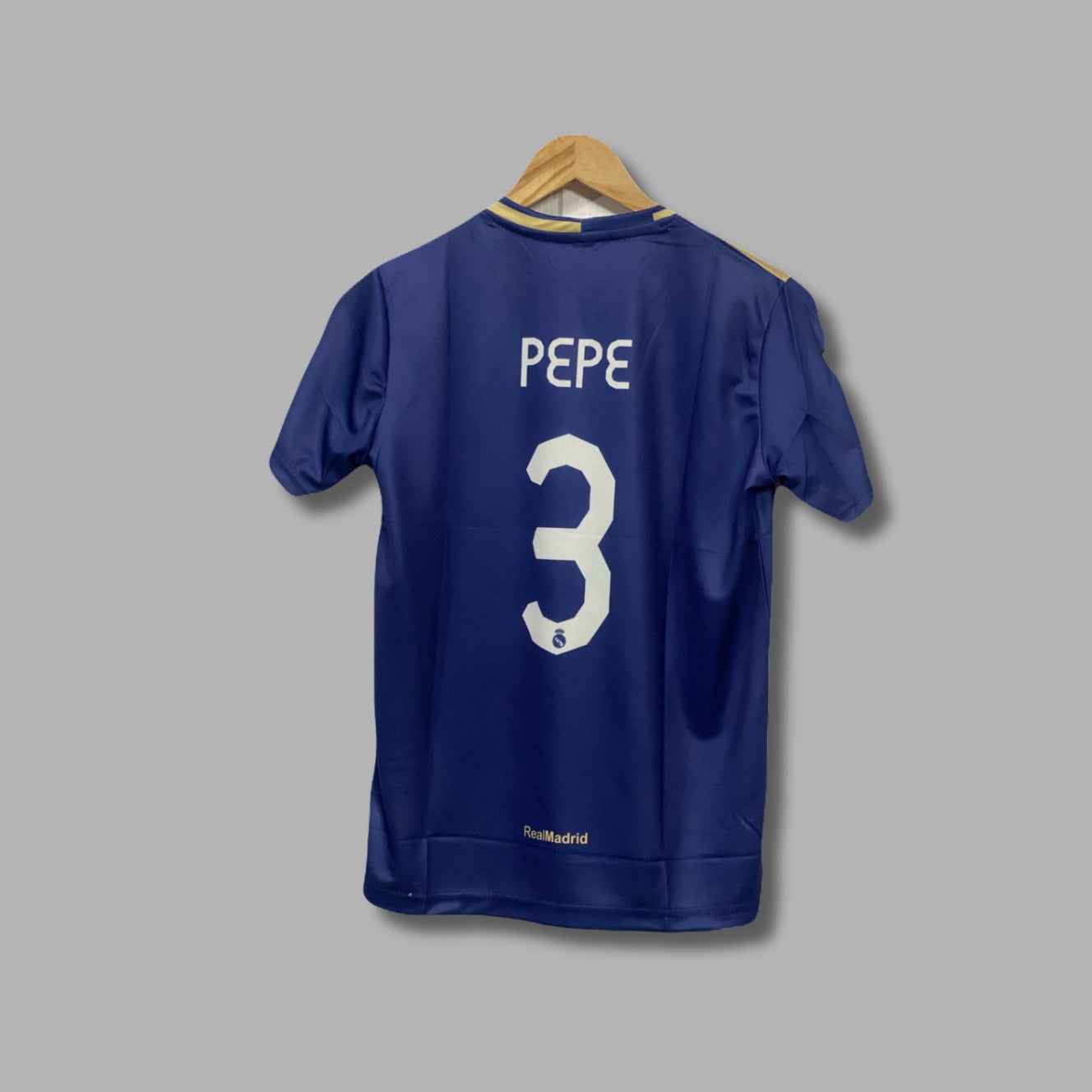Real Madrid 2007-08 Away kit pepe Half sleeve Sublimation - P652 | Jersey Kada