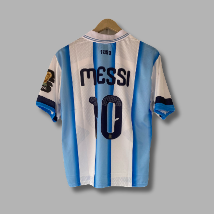 Messi Argentina Five sleeve Collar Sublimation jersey - P2150 JERSEY KADA