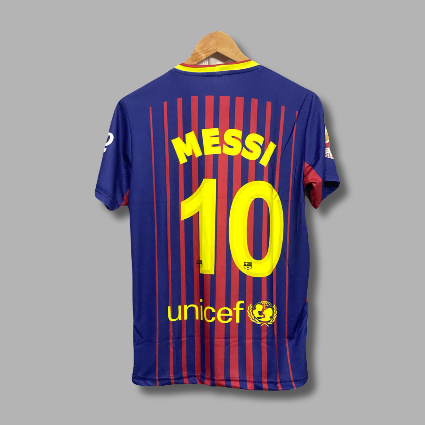 Barcelona 2018 copadelray final edition jersey messi Half sleeve - P629