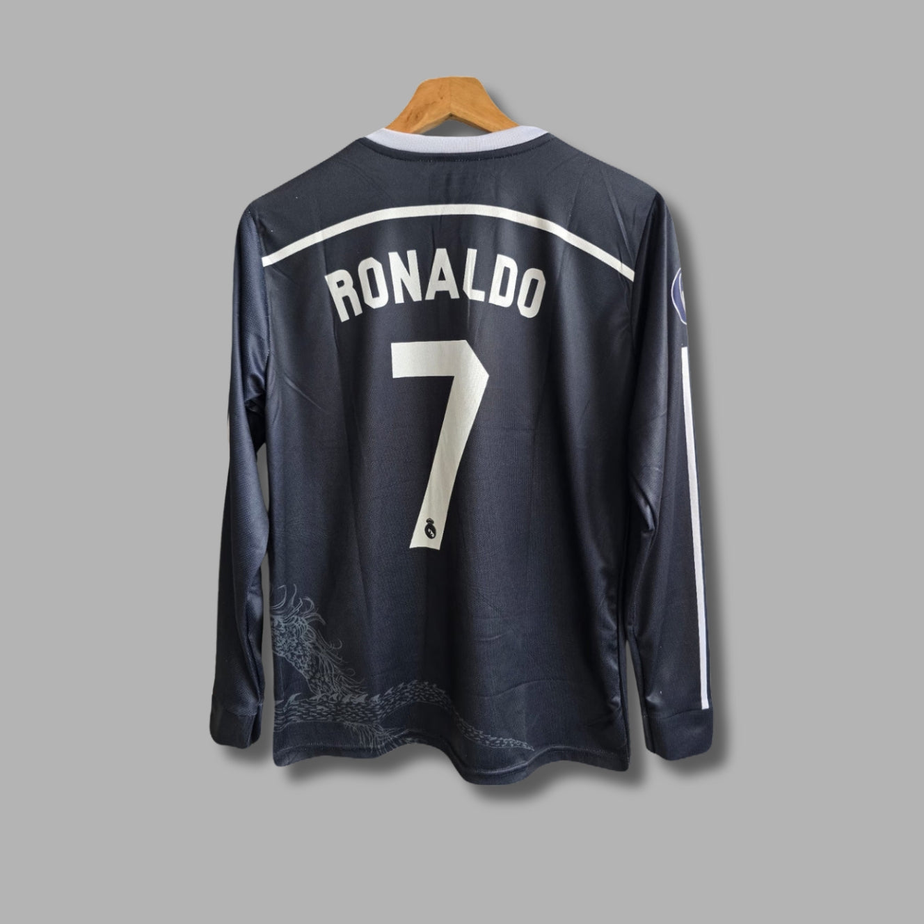 Real Madrid 2014/15 Third Ronaldo Full Sleeve Embroidery P1512 | Jersey Kada