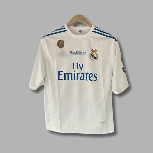 Real madrid 2018 Ronaldo home jersey five sleeve Sublimation -P105 | Jersey Kada
