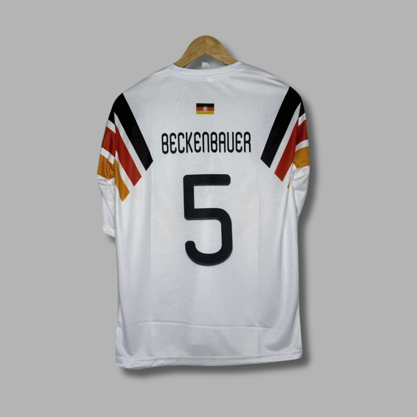Germany 1996 Beckenbauer Home Five Sleeve Sublimation | Jersey Kada
