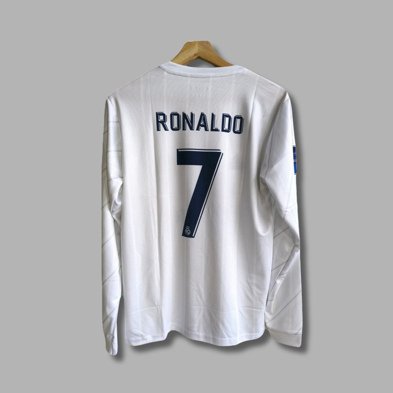 Real madrid 2018 UCL FINAL Edition Ronaldo Full Sleeve Embroidery - P1578 | Jersey Kada