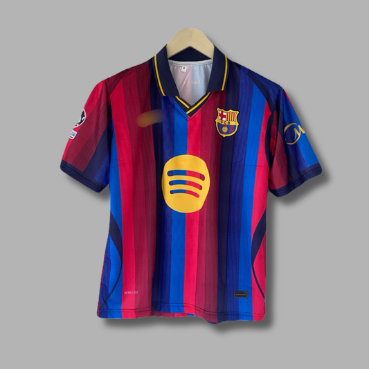 Lamine Yamal Barcelona 2026-27 Home Five Sleeve Collar Sublimation - P2342 | Jersey Kada