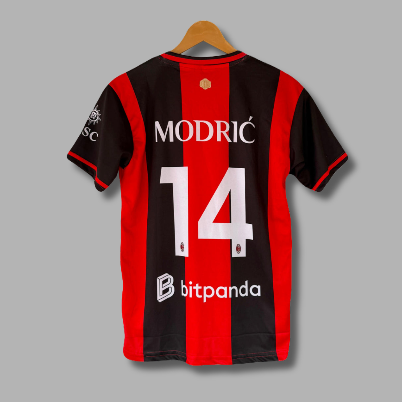 Modric Ac Milan 2026/27 Home Half Sleeve Sublimation - P2373 | Jersey Kada