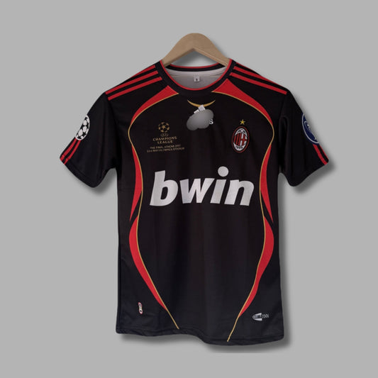 Ac Milan 2007 Maldini Half Sleeve Embroidery | Jersey Kada