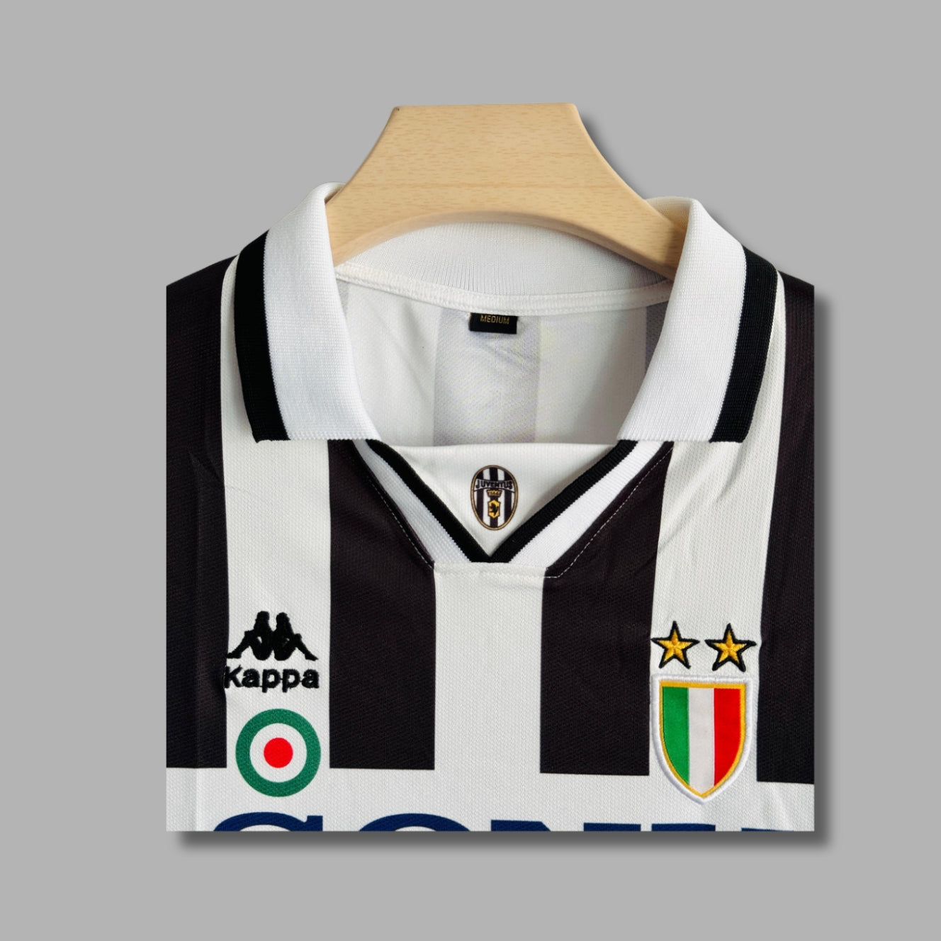 Juvantus 1995/97 Del Piero Half Sleeve Collar Embroidery | Jersey Kada