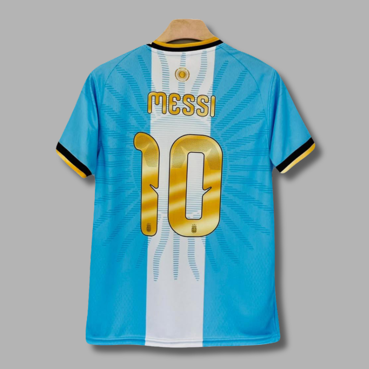 Messi Argentina 2026 Last Match Half Sleeve Sublimation jersey - P2656| Jersey Kada
