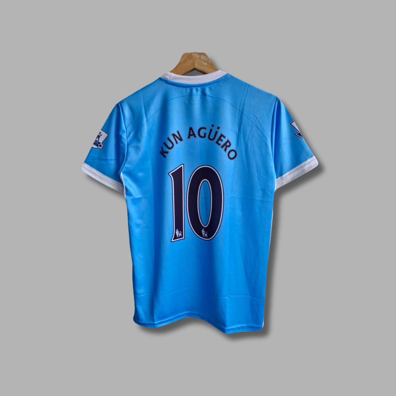 Manchester City 2013/14 Aguero jersey Half Sleeve Embroidery P89 | Jersey Kada