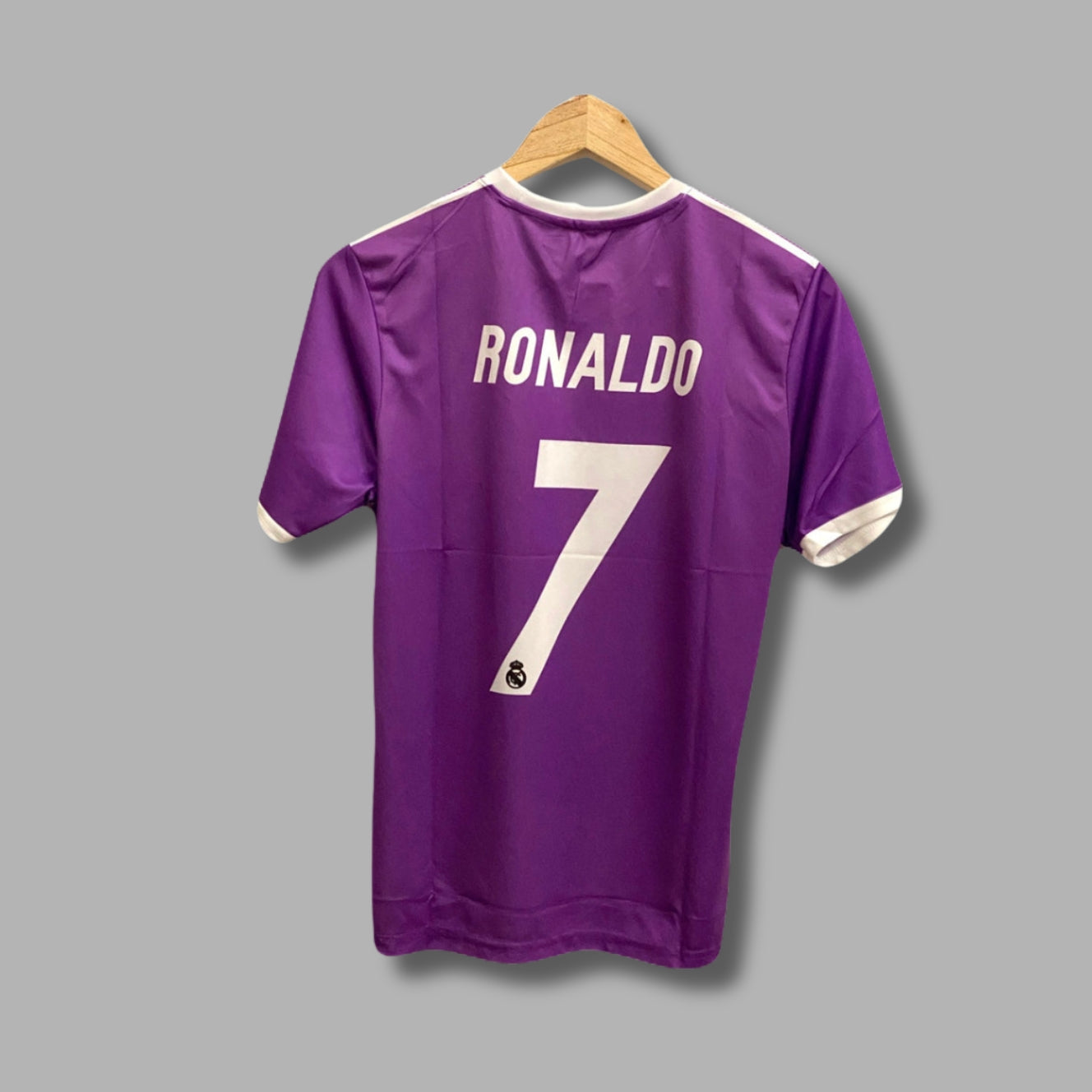 Real Madrid 2016/17 Away Ronaldo Half Sleeve Embroidery P955 | Jersey Kada