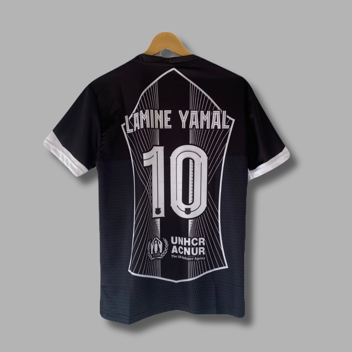 Lamine yamal Barcelona jersey half sleeve sublimation jersey - P2714 | Jersey Kada