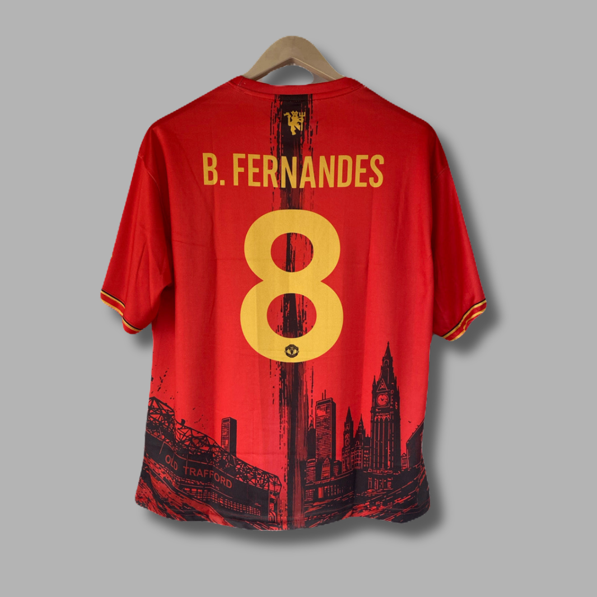 Bruno Manchester United Five Sleeve sublimation Jersey - P2586 | Jersey Kada