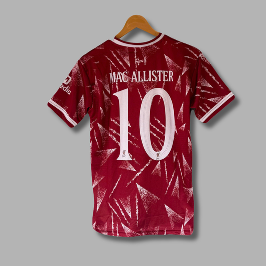 Mac Alister Liverpool 2026/27 Home Half Sleeve Sublimation - P2374 | Jersey Kada