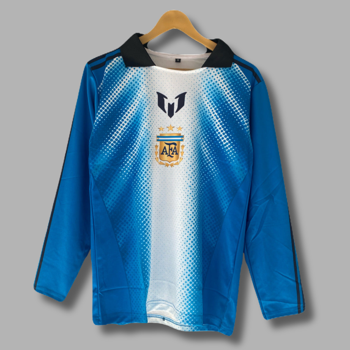 Argentina Messi Full Sleeve Collar Sublimation | Jersey Kada